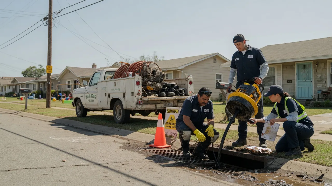 Drain Cleaning in Megargel, TX near me